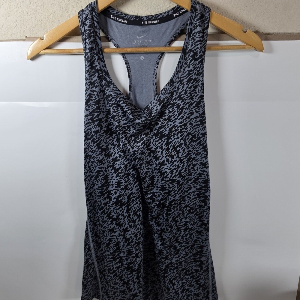 Nike Women's Pronto Miler Running Vest Racerback Tank Top Blue-L‎